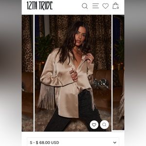 12th tribe Santana fringe too